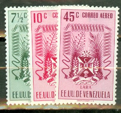 Venezuela C410-7 mint short set, some faultsCV $41.85; scan shows only a few