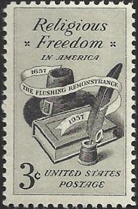 # 1099 MINT NEVER HINGED RELIGIOUS FREEDOM