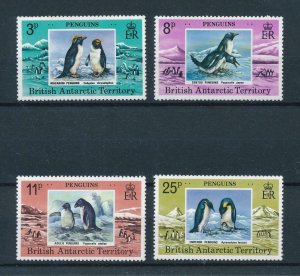 [102943] British Antarctic Territory 1979 Birds vögel oiseaux penguins  MNH