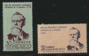 MEXICO Scott 907, C246 MNH** stamp set