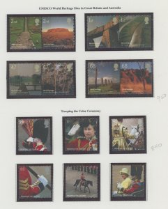 Great Britain #2280-2293 Mint (NH) Single (Complete Set) (Military)