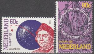 Netherlands #812-3  MNH CV $3.00  (A4894)