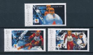 [75260] Grenada 2009 Olympic Games Vancouver Innsbruck Cross Country Skiing  MNH