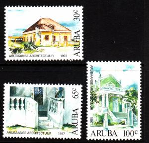 Aruba MNH Scott #147-#149 Set of 3 Aruban architecture