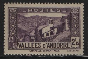 FRENCH  ANDORRA   57   MINT HINGED