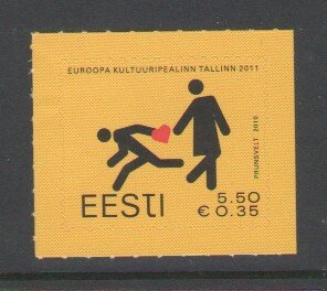 Estonia Sc 651 2010 5.5k Culture stamp mint NH