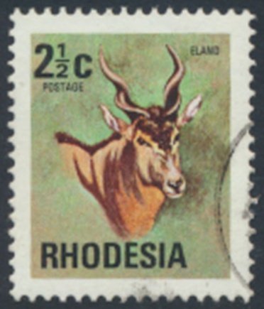 Rhodesia   SG 490  Sc# 329   Used  Eland  see details  / scans 