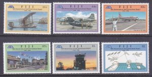 Fiji 776-81 MNH 1996 Nadi International Airport 50th Anniversary Set of 6