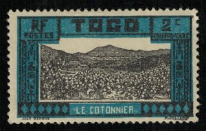 Togo, France, 2 cents, LE COTONNIER (T-8716)