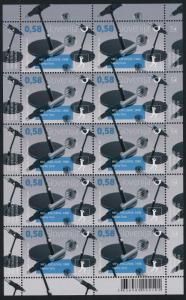 Slovenia 901 (MI926) Sheet MNH Industrial Design, Microphone