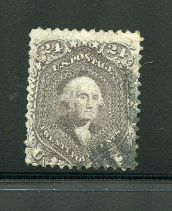 UNITED STATES 24c WASHINGTON SCOTT#70 USED (C)FRESH COLOR NO FAULTS--SCOTT $300