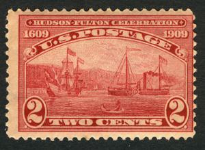 US #372 F/VF mint never hinged, nicely centered, super fresh color, FRESH! 