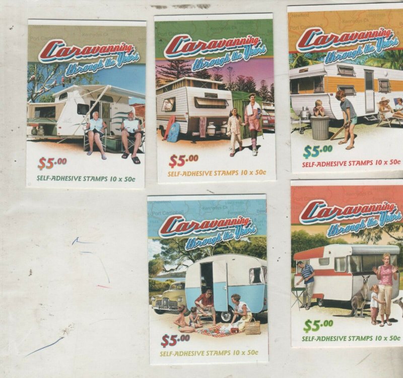 Australian Stamps Mint 2007 Caravan Jayco Evernew Franklin Windsor Roma 50c Bokl