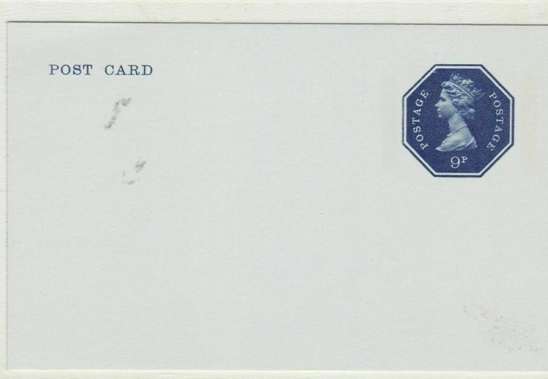 Great Britain UNUSED stamped card ref 21779