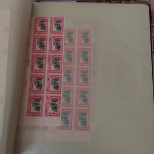 United States Scott # 651 - 67 Plate number Blocks - MNH - Blocks of 25,10,8 20