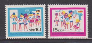 German DDR  Scott #1069-70   MNH