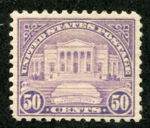 #701   50 Cent Amphitheater  Mint OGNH