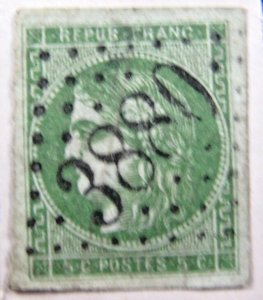 FRANCE 1870  -  SCOTT # 41  -  USED    (EHFR19)
