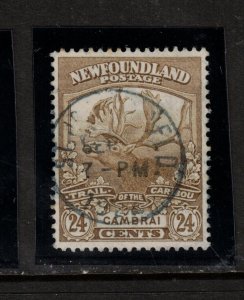 Newfoundland #125 Extra Fine Used With S.O.N. Cancel