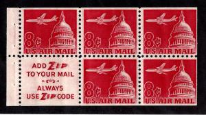 C64b Mint,OG,NH... Booklet Pane... SCV $12.00... Slogan 3