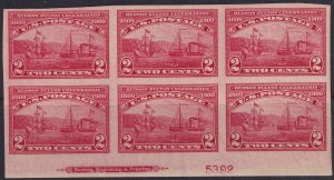 #373 Mint NH, XF, Plate number block of 6 (CV $375) (CV $42.5 - ID29667) - Jo...