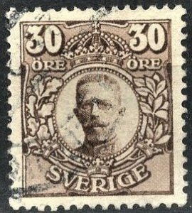 SWEDEN - SC #86 - USED - 1911 - Item SWEDEN358