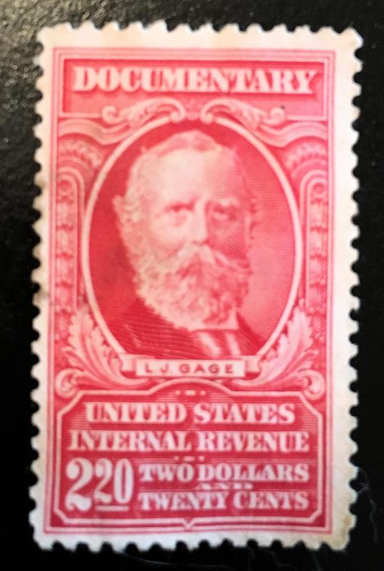 R603 Documentary $2.20, no cancel, NH, Vic's Stamp Stash