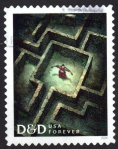 SC# 5911 - (73c) - Dungeon & Dragons - USED Single - # 3 in set of 10