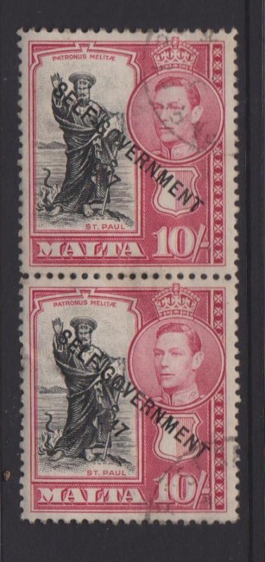 Malta Sc#222 Used Pair