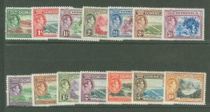 Dominica #97-110 Unused Single (Complete Set) (King)