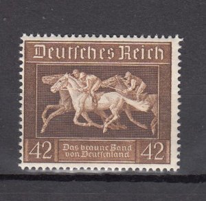 J43898 JLStamps 1936 germany mnh from s/s #b90 horse race