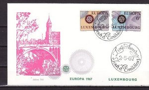 Luxembourg, Scott cat. 449-450. Europa issue. First day cover.