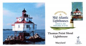 Mid-Atlantic Lighthouses #5 of 5 FDC w/ DCP