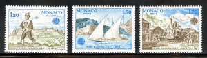 Monaco 1178-80 MNH, Europa Set from 1979.