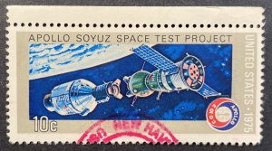 US #1570 Used F/VF 10c NASA Apollo Soyuz Space Test Project 1975 [G11.8.1]