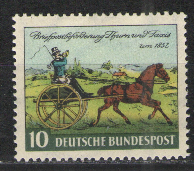 Germany -  Deutsche Bundespost 1952 Sc# 692 MH VG