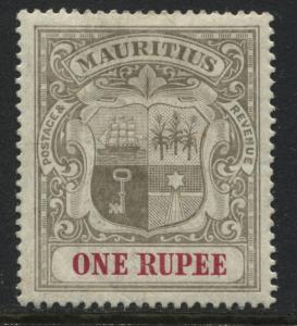 Mauritius 1902 1 rupee mint o.g.