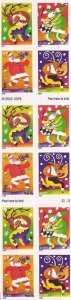 US Stamp - 2003 Christmas Stamps - 20 Stamp Booklet - Scott #3824b