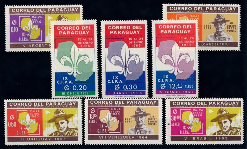 [66731] Paraguay 1965 Scouting Jamboree Pfadfinder  MNH