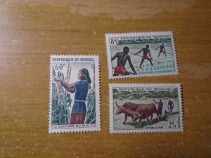 Senegal  #  250-52   MH