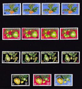 French Polynesia the 1977 Official set MH