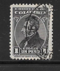 Colombia #492 Used Single