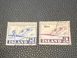 Iceland 271-272 used