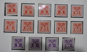 AUSTRIA    J175-188   MNH