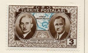 Turkey 1939 Early Issue Mint Hinged 3k. 185327