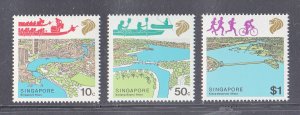 Singapore Scott #508-510 MNH