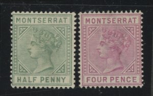 Montserrat #5/10 Unused Single