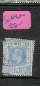 SEYCHELLES  (P2605B)  KE   15C  SG  64      VFU 