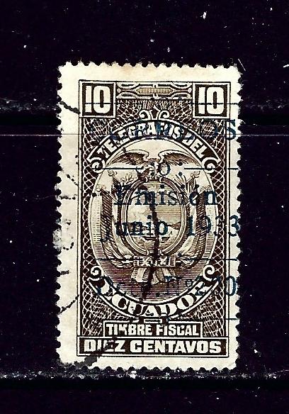 Ecuador 318 Used 1933 Overprint issue