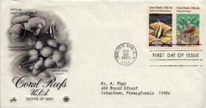 United States, First Day Cover, Marine Life